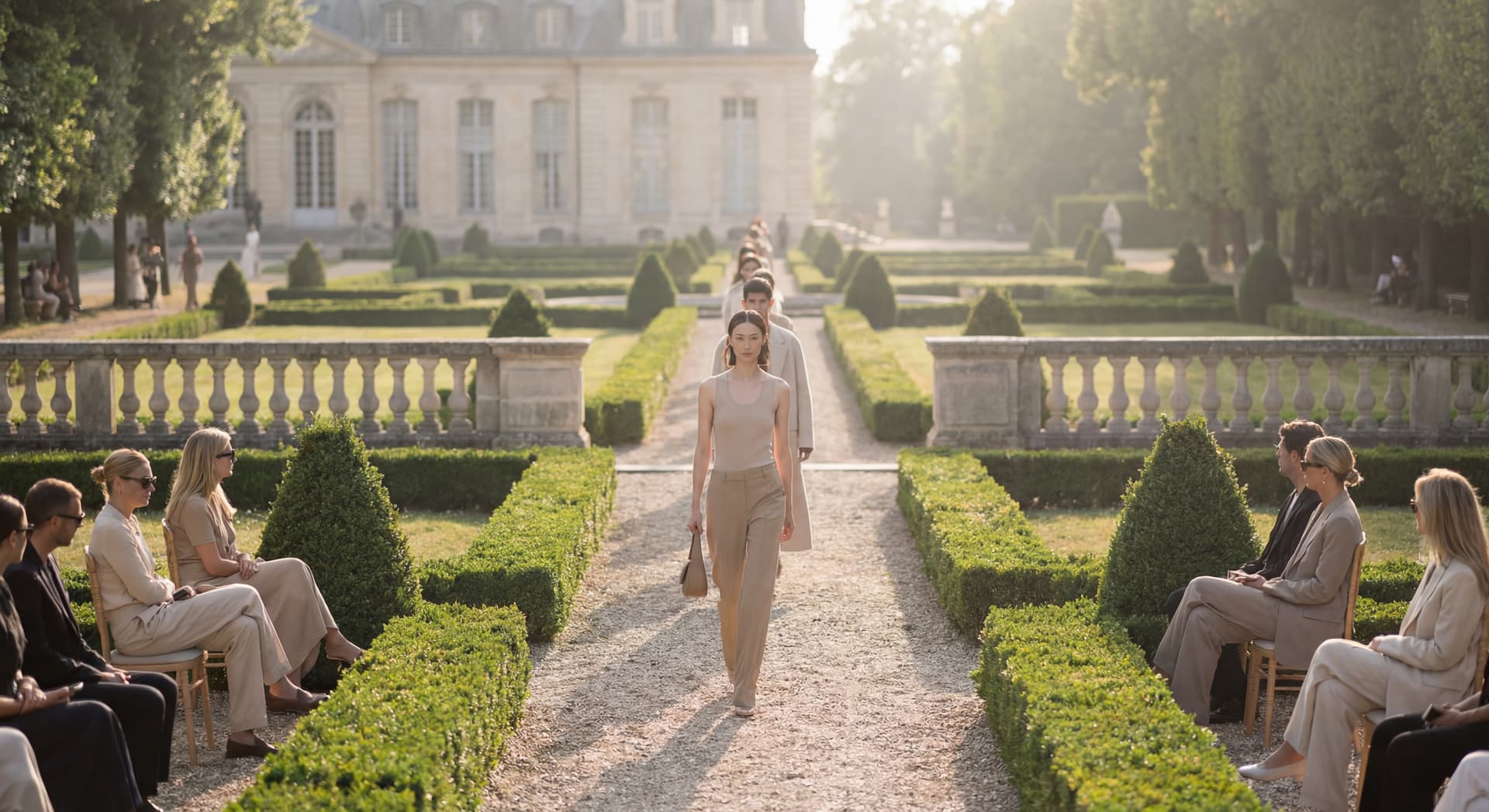 Scénographie et production d’un événement Jacquemus